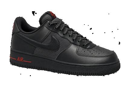 Heren - sneaker - Nike Air Force 1 Low - Reflective, zwart