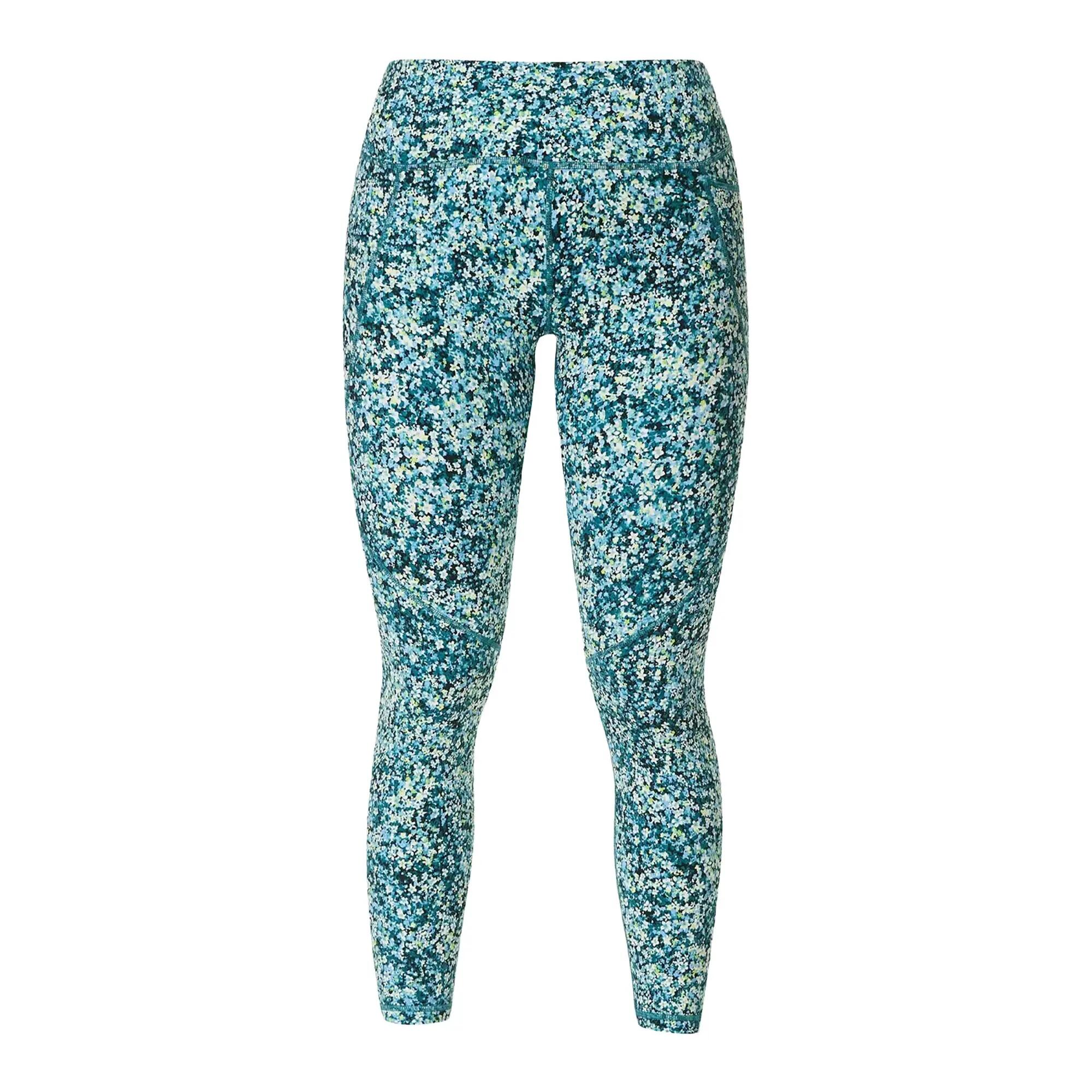 Leggings Diseño Pradera para Mujer Azul, Pradera 2/4