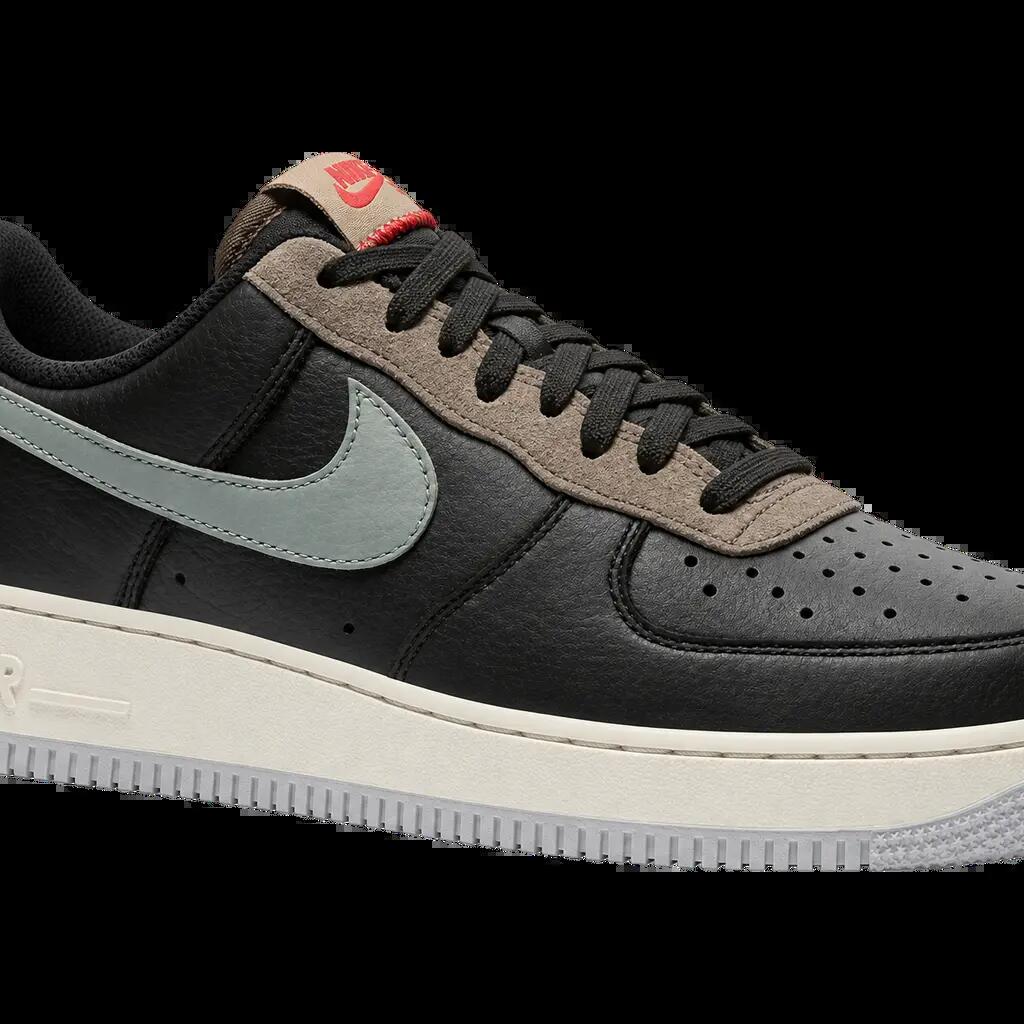 Herren - Sneaker - Nike Air Force 1 Low 07 - Schwarz, Ridgerock - ohne OVP