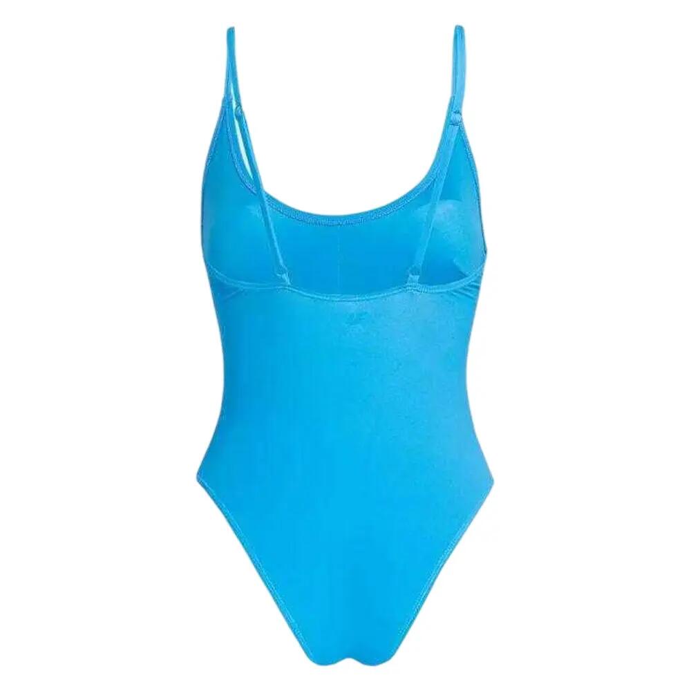 Maillot De Bain 1 Pièce Femme (Bleu) 2/3