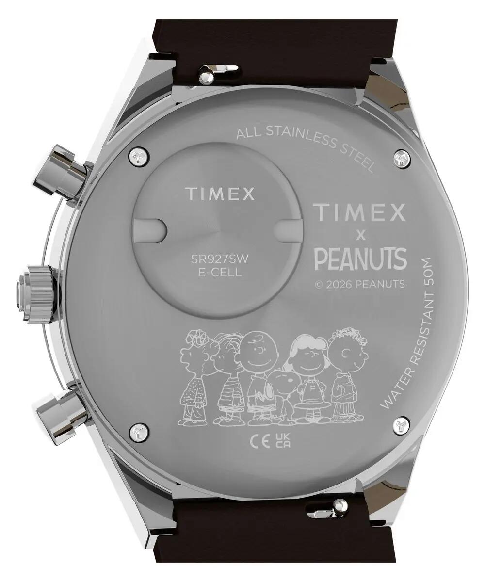 Timex Chronographe Montre Marron/Vert TW6A04400 3/6