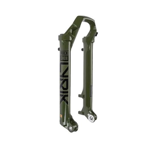 RockShox LowerLeg 27,5 pouces 15x110 Boost Lyrik Gloss Green avec valves PRV 2..