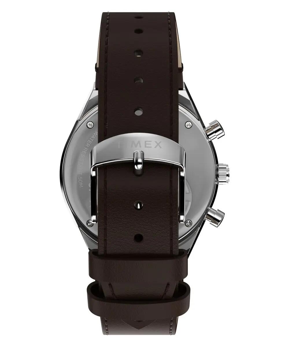 Timex Chronographe Montre Marron/Vert TW6A04400 2/6