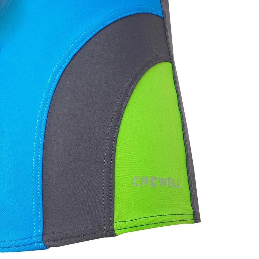 Short De Bain Motif/style Blocs De Couleurs SYKES Homme (Bleu / Vert / Gris) 3/3