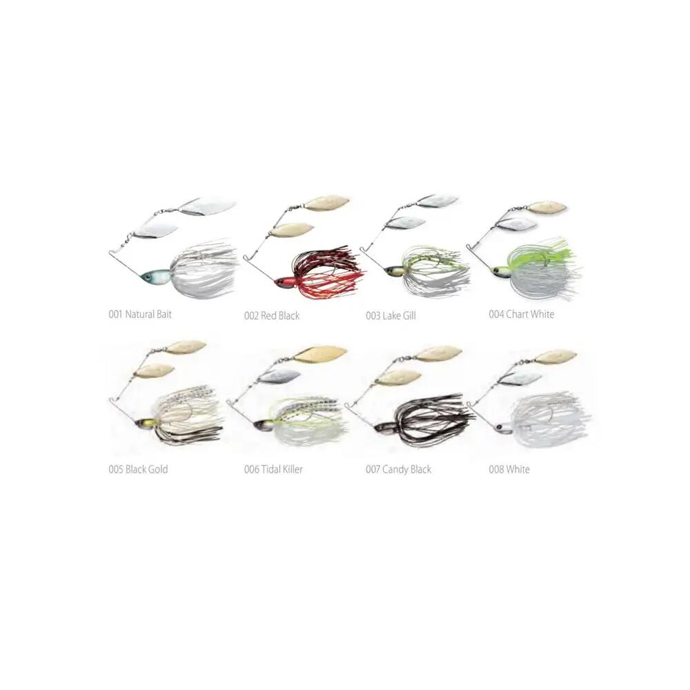 Spinnerbait Shimano Bantam Swagy TW Schwarz/Rot 2/3