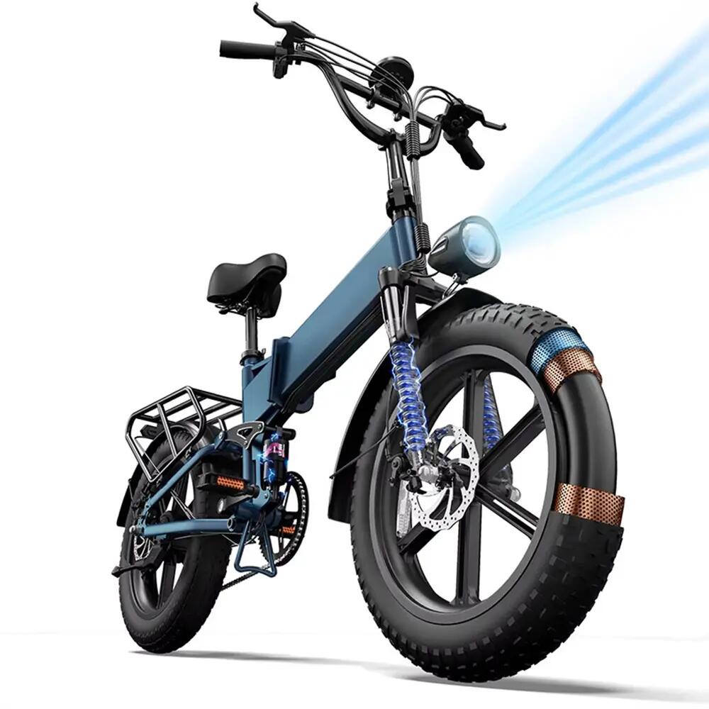 URLIFE T5 Electric Bike Adult 48V13AH Battery 20 inch Fat Tire All Terrain Off-R 2/11