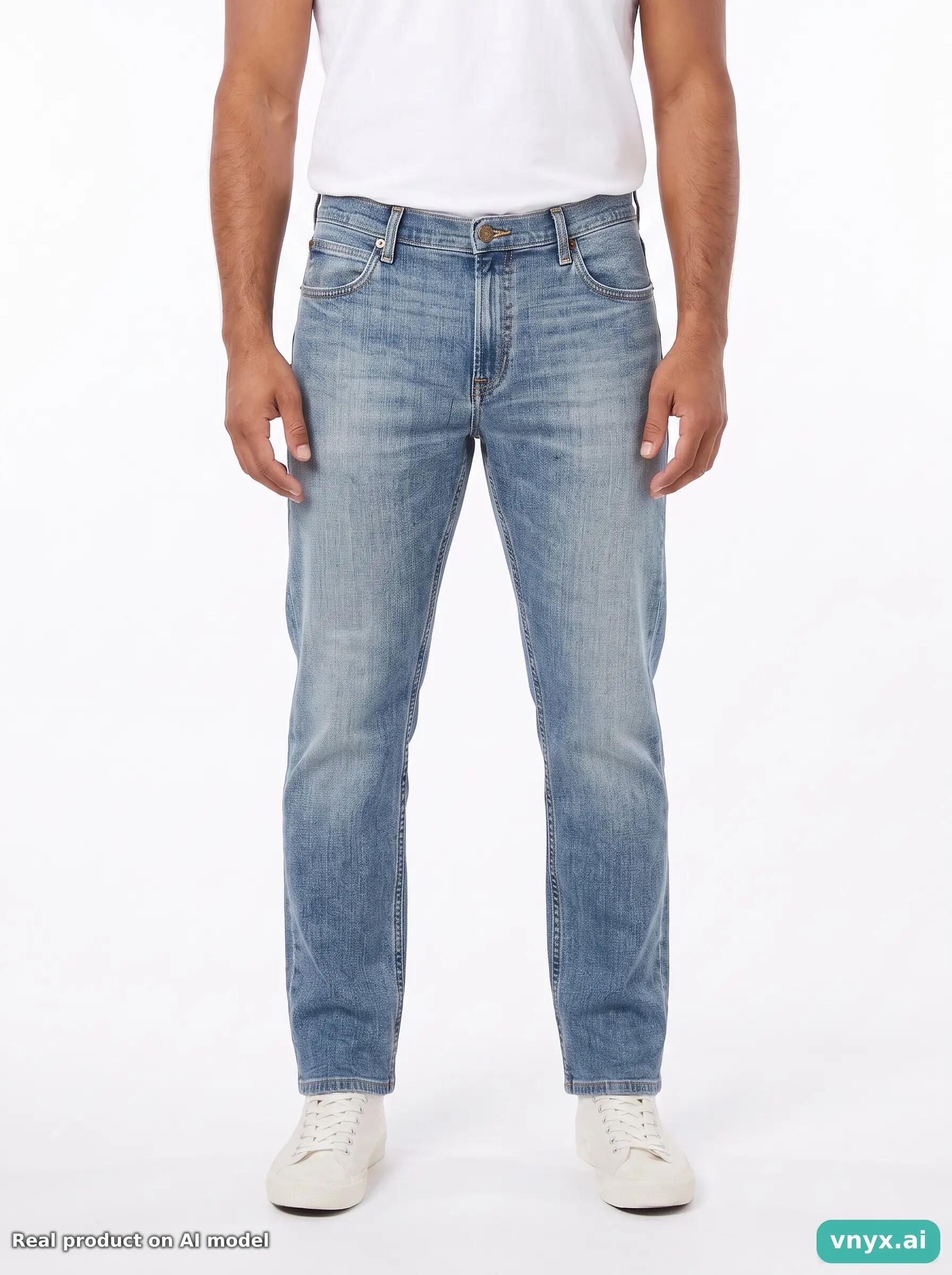 Second Life - Vintage Lee Light Blue Jeans Men W38 L32 5/6