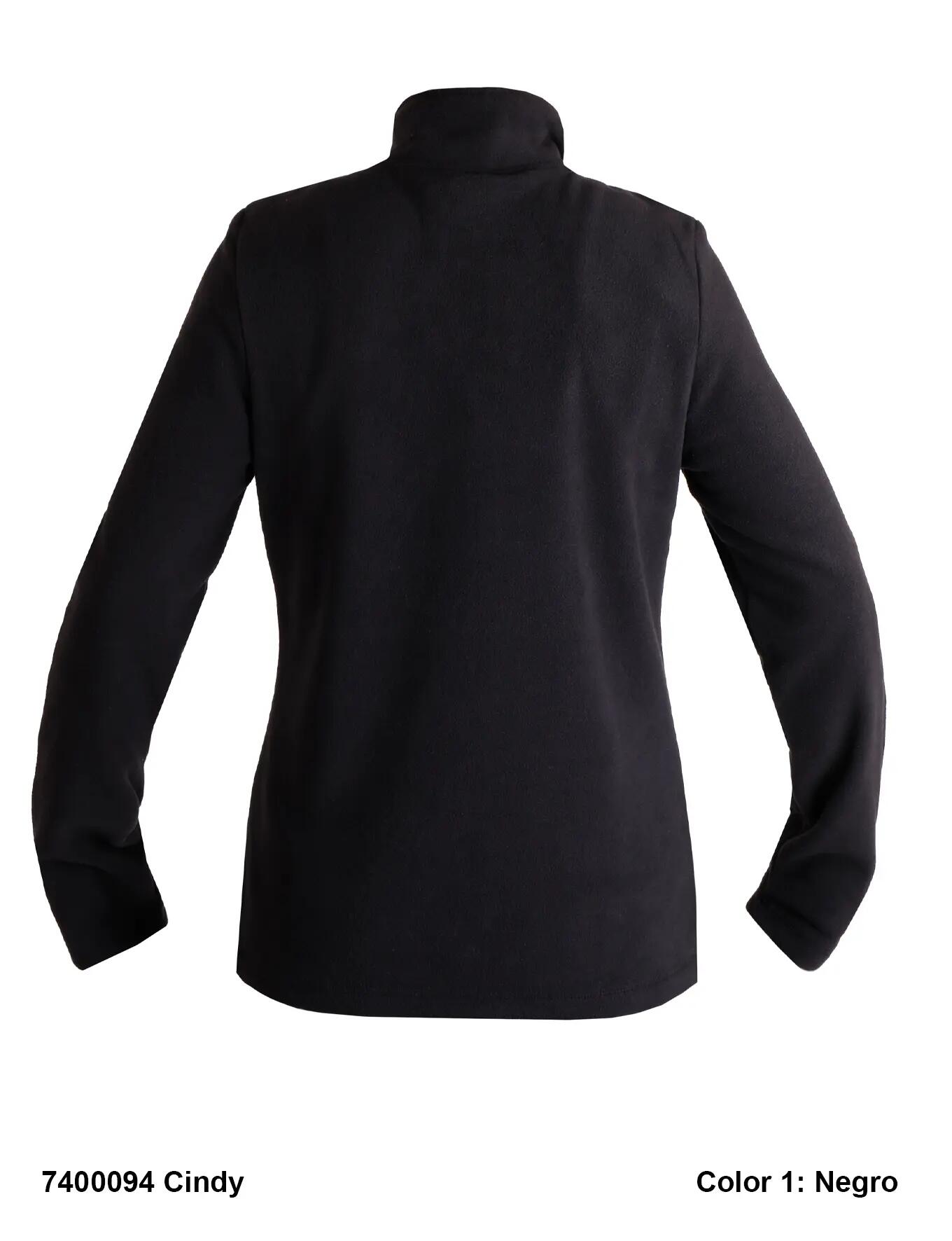 Camiseta interior - Senderismo - Mujer - CINDY - Negra 2/3