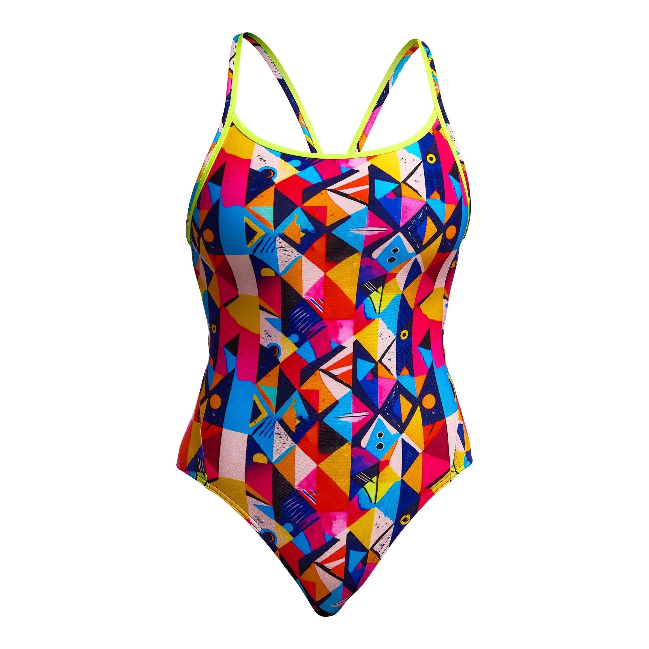 Maillot de bain Funkita Diamond Back Broken Blox 5/5