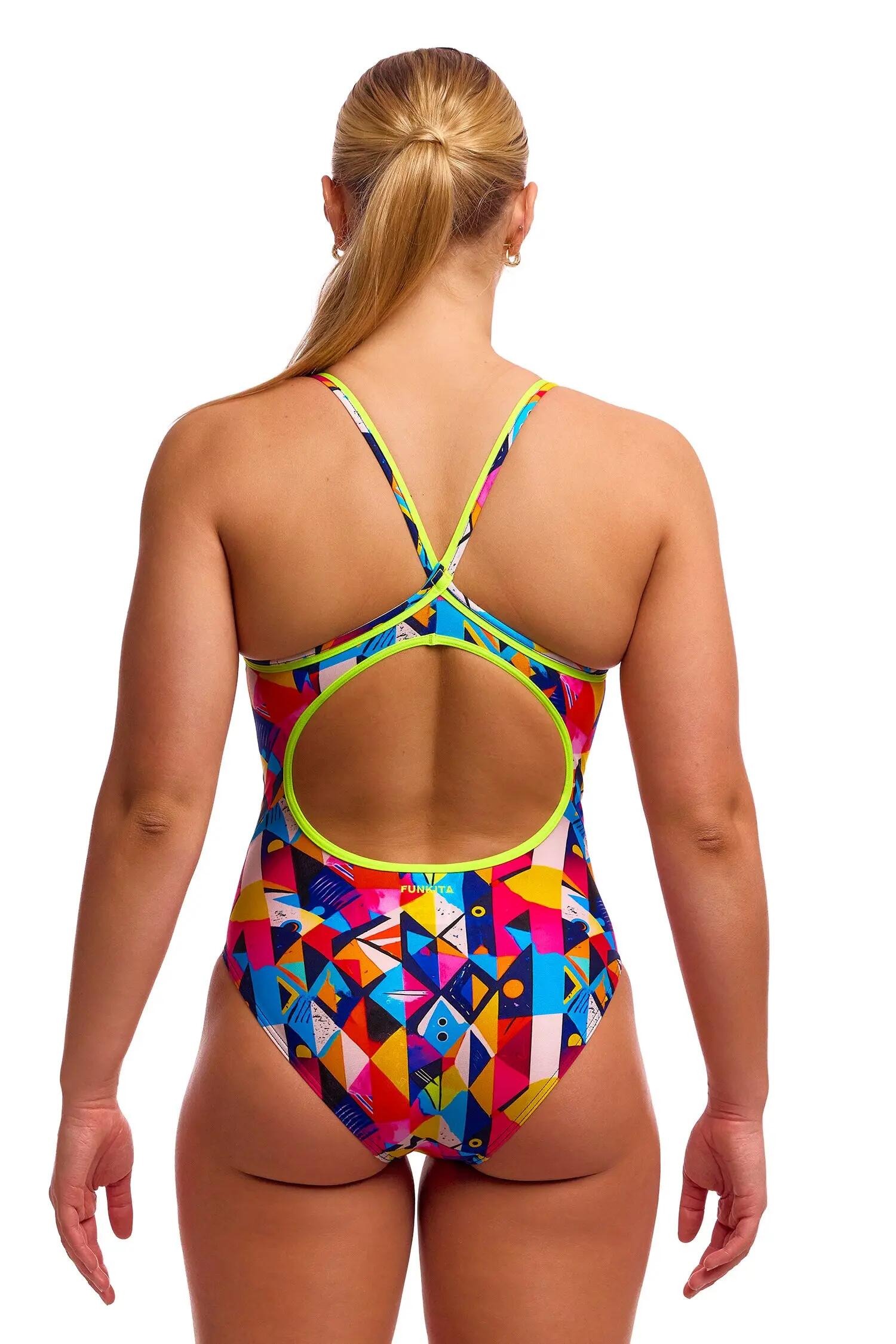 Maillot de bain Funkita Diamond Back Broken Blox 3/5