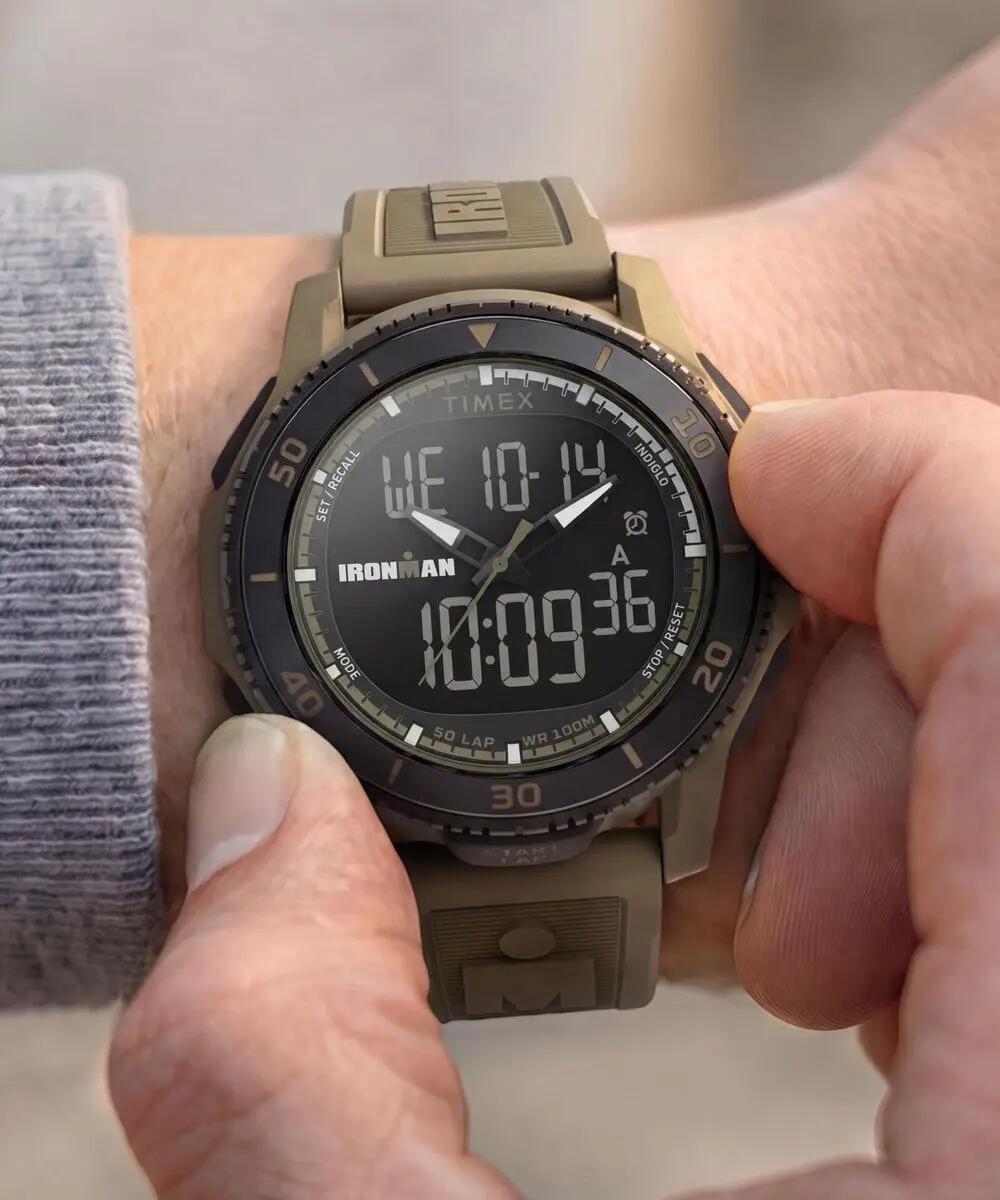 Timex Analogique - Digital Montre Marron/Noir TW5M74200 6/6