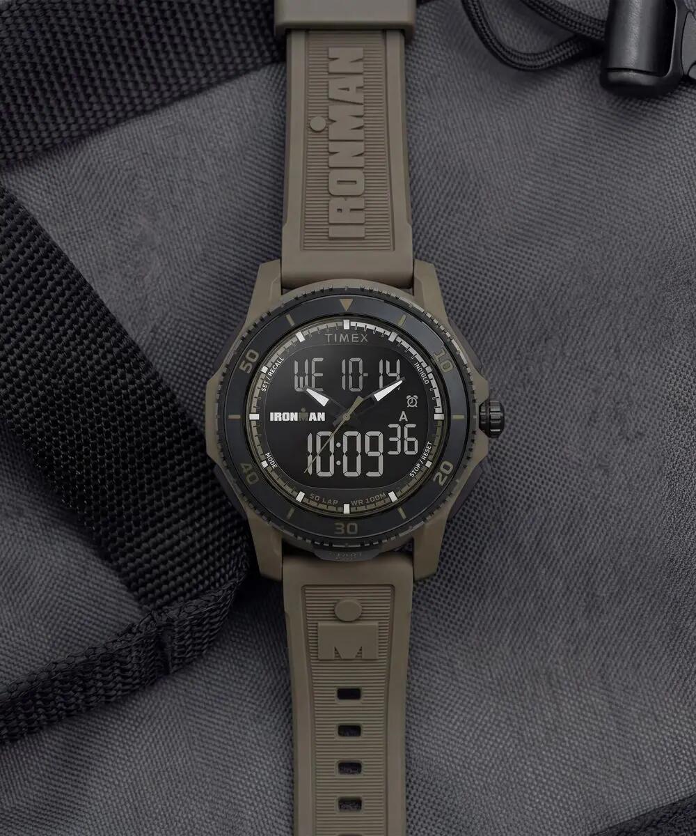 Timex Analogique - Digital Montre Marron/Noir TW5M74200 5/6