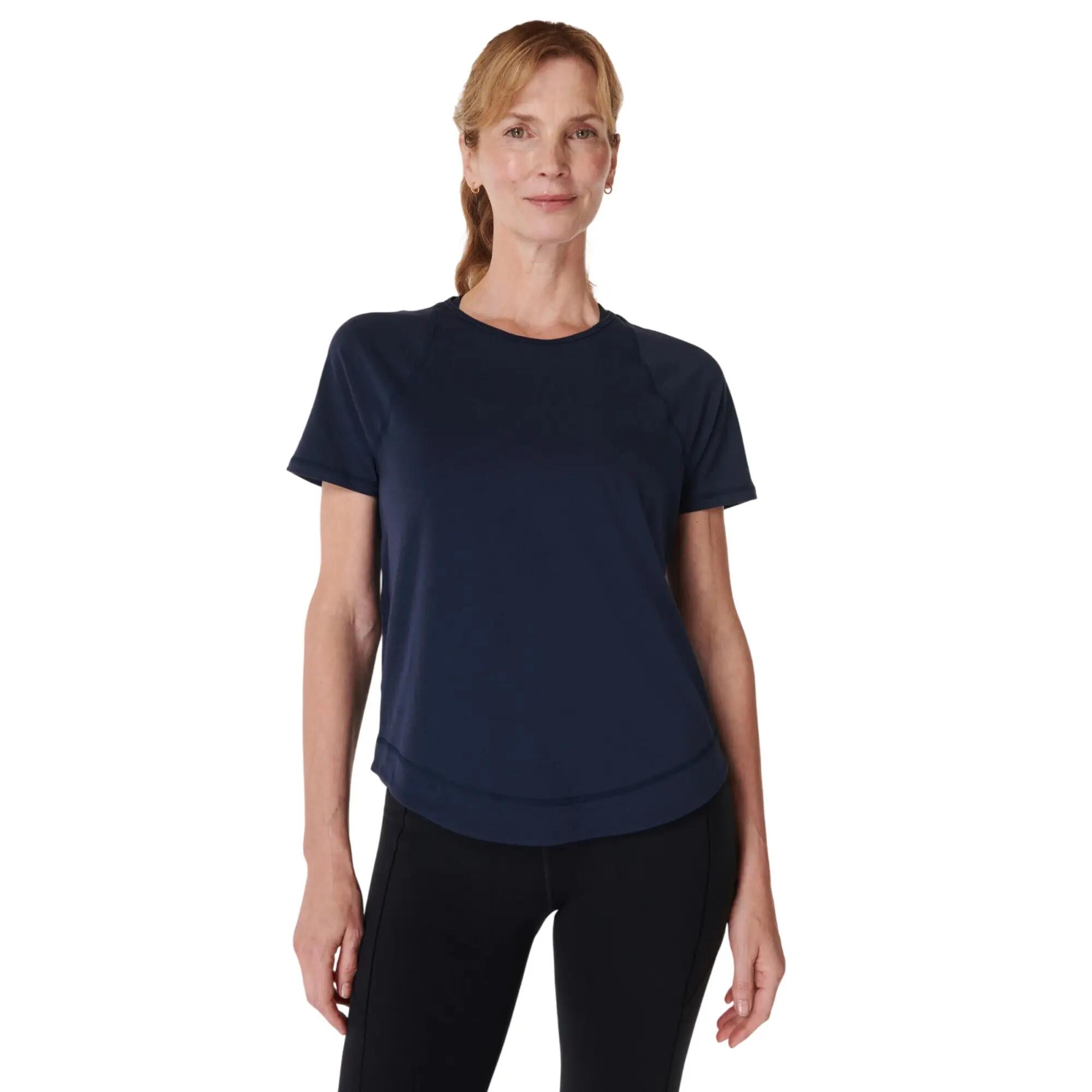 Breathe Easy MeshTshirt voor dames (Marineblauw) 2/4