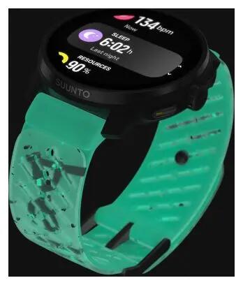 Suunto Race S Titanium GPS Watch Courtney Dauwalter Turquoise 3/7