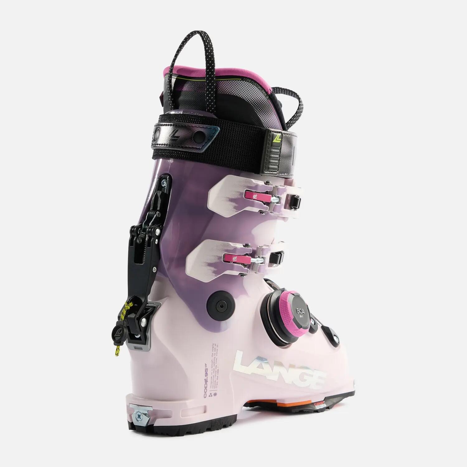 Scarponi da sci Lange Code 95 W BOA LV GW rosa donna 2/4