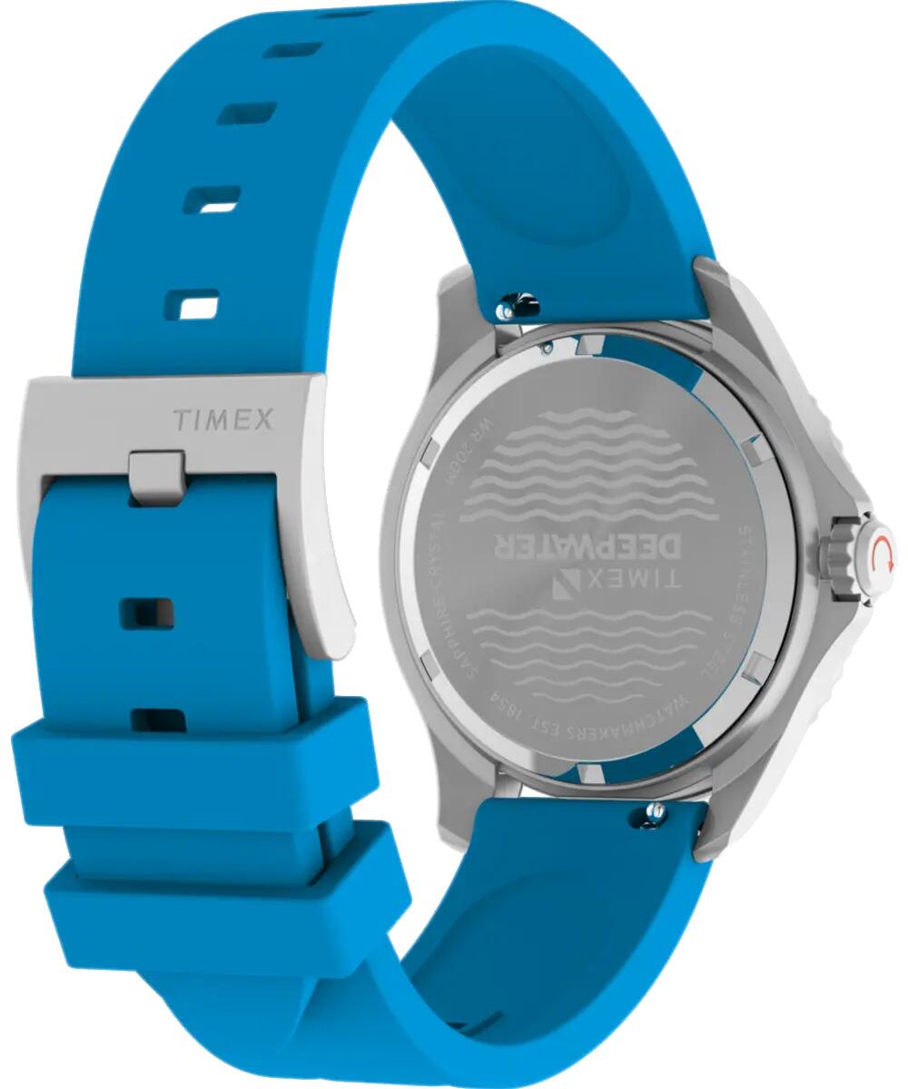 Timex Analogique Montre Bleu/Bleu TW2Y40400 3/6