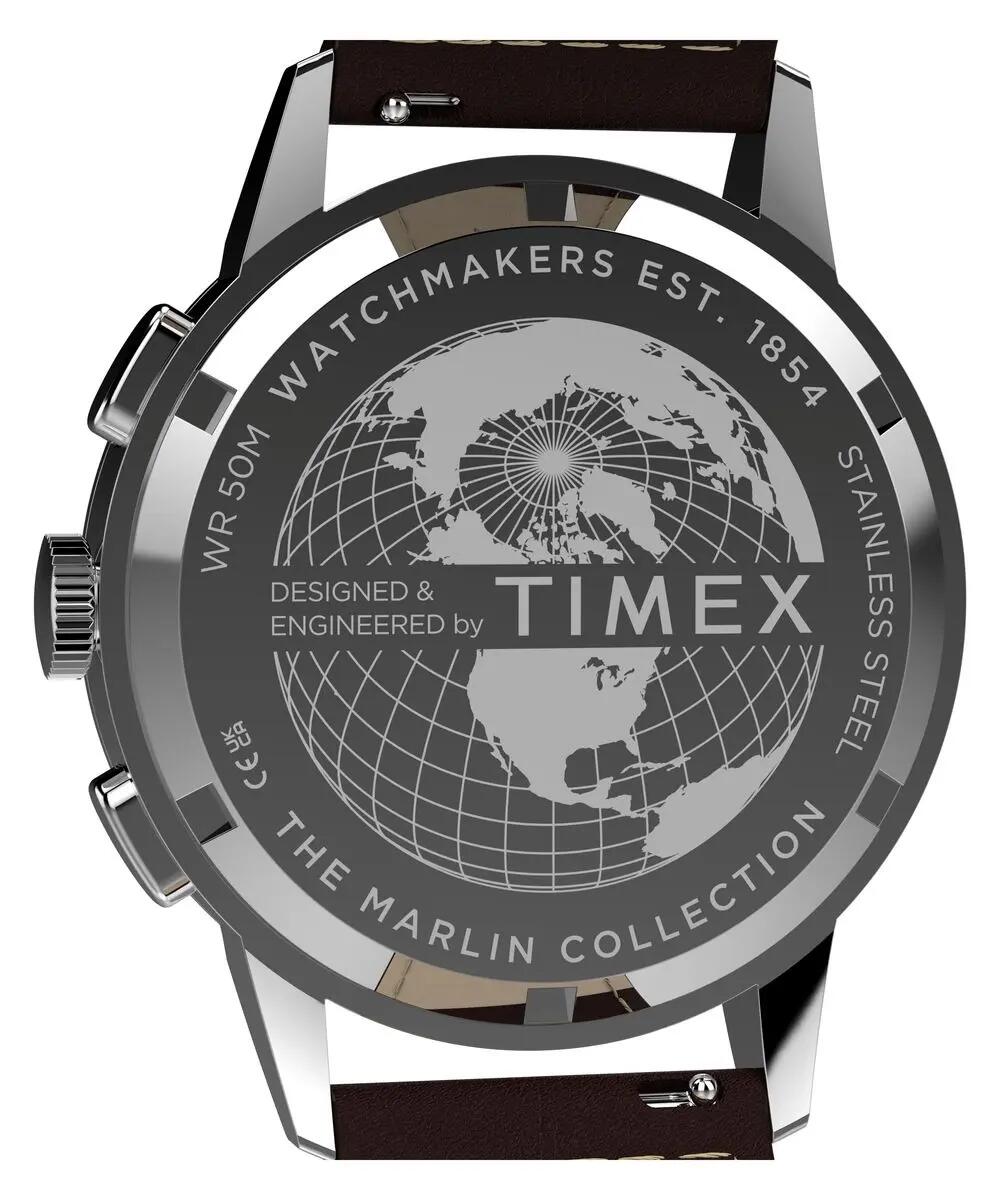 Timex Chronograph Uhr Braun/Silber TW3A00200 3/6