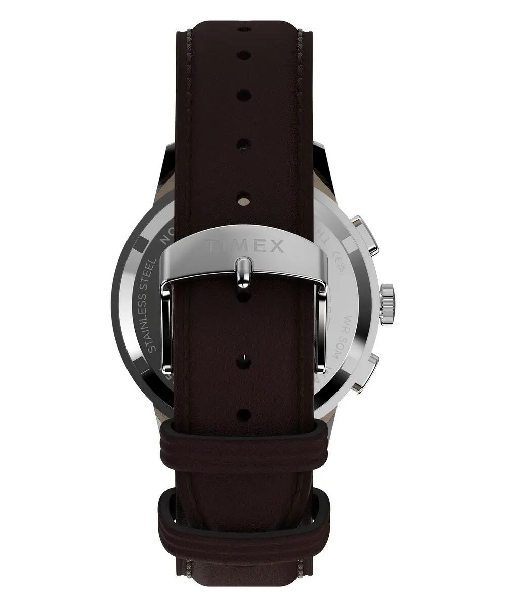 Timex Chronograph Uhr Braun/Silber TW3A00200 2/6