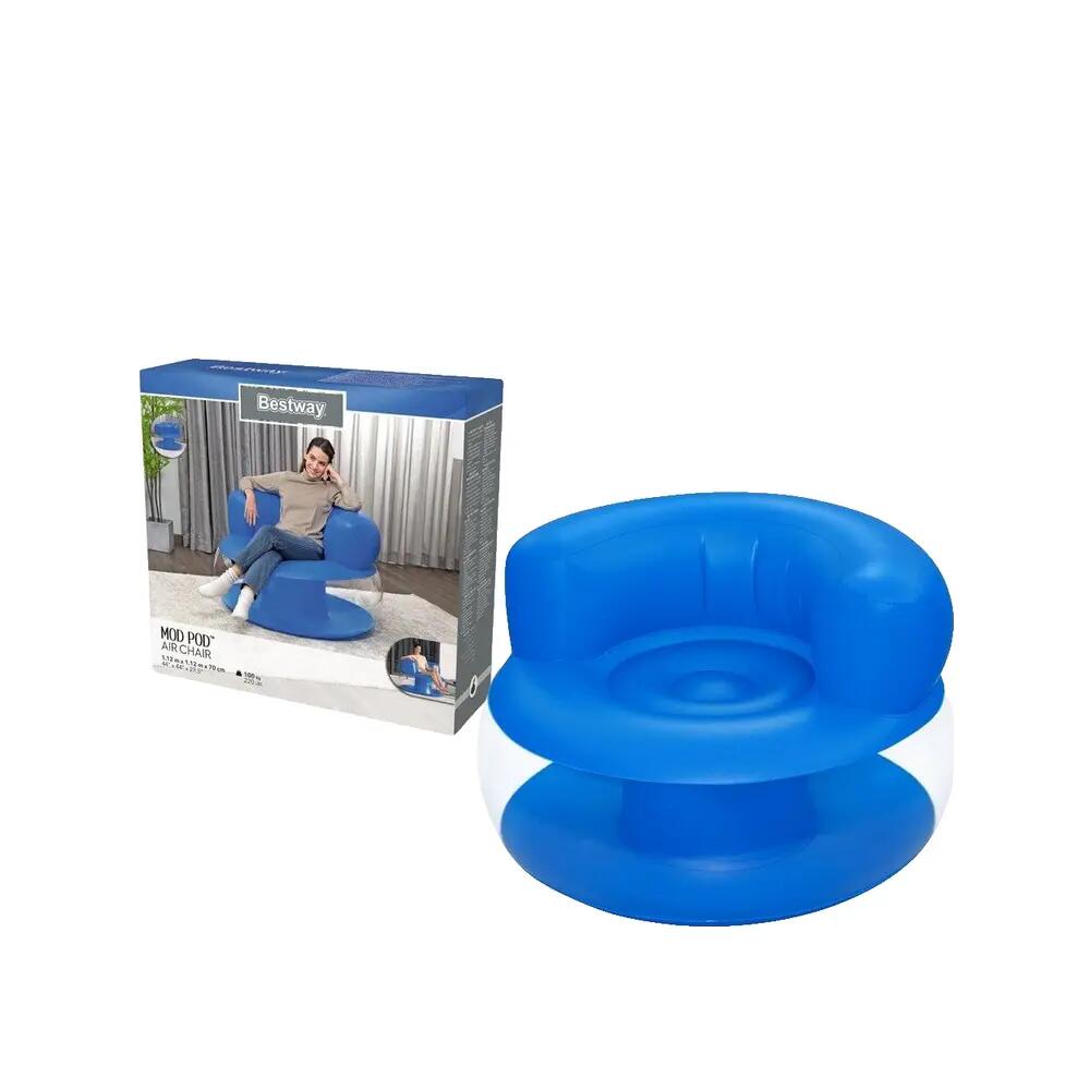 Bestway Inflatable Chair 75138 Blue 2/3