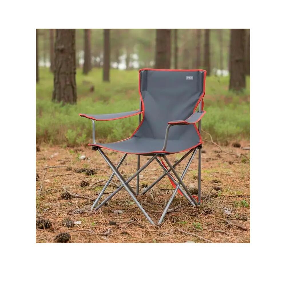 Chaise de jardim Aktive Pliable Cinza 2/7