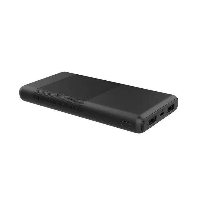 POWERBANK 10000MAH USB-C + 2 USB-A NOIR 3/4