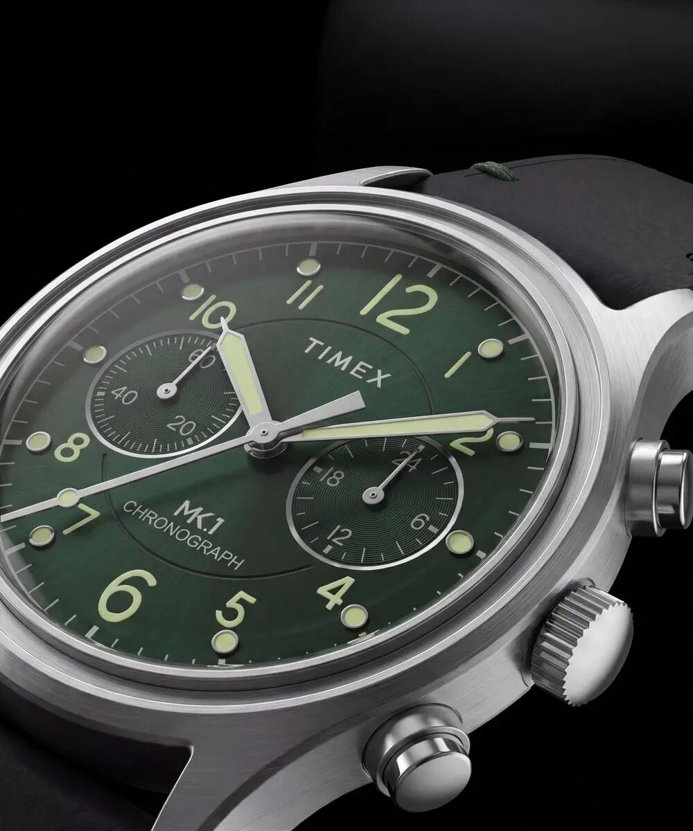 Timex Chronograaf  Horloge Zwart/Groen TW2Y71200 6/6
