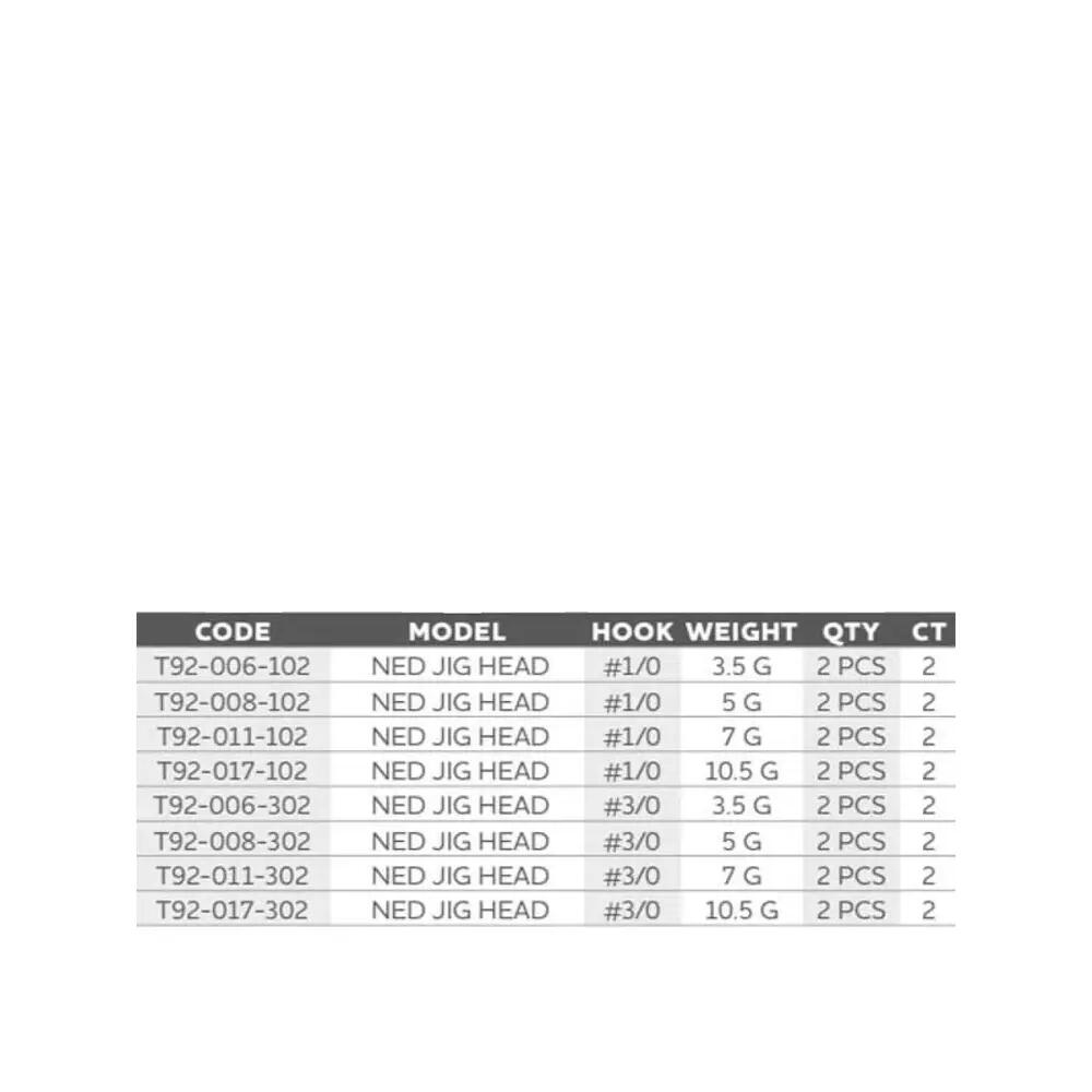 Tête de jig Westin Tungstène 2/2