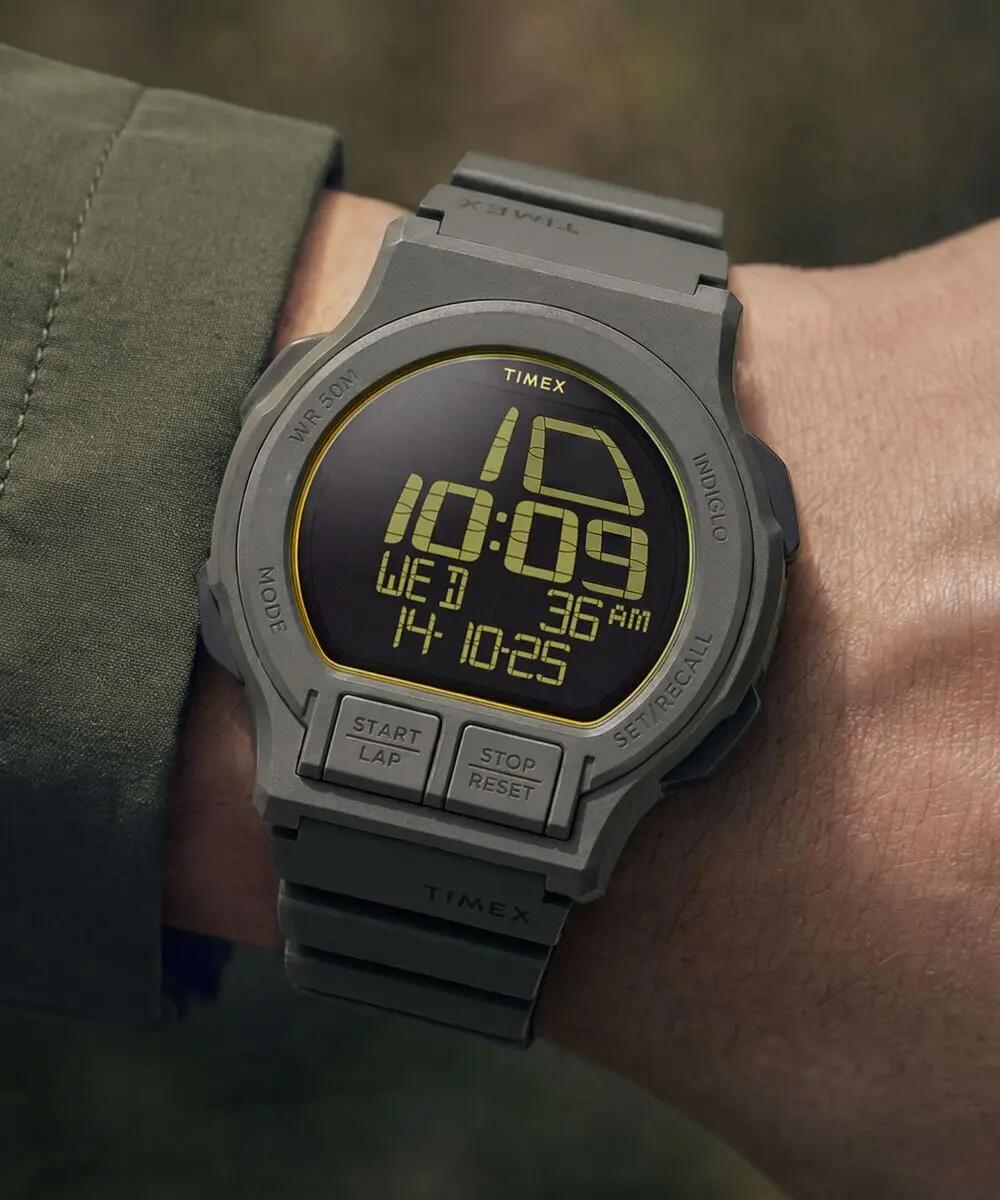 Timex Digital Montre Vert/LCD TW5M74000 5/6