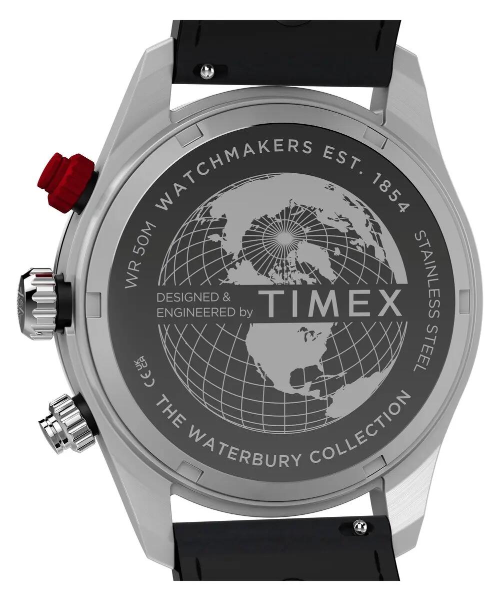 Timex Chronograph Uhr Schwarz/Schwarz TW2Y93300 3/6