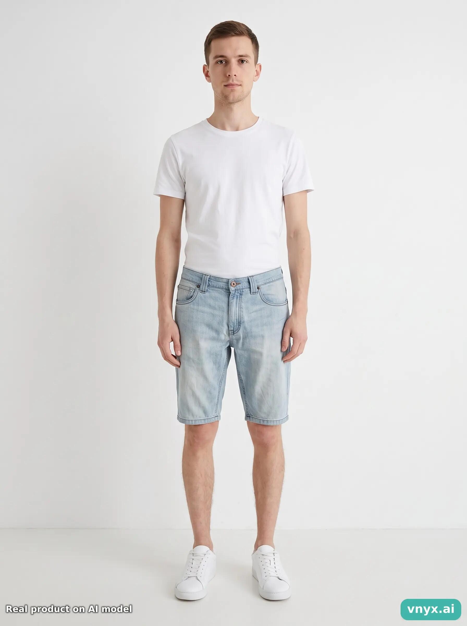 Second Life - Vintage Dickies Light Blue Shorts Men 34 3/6