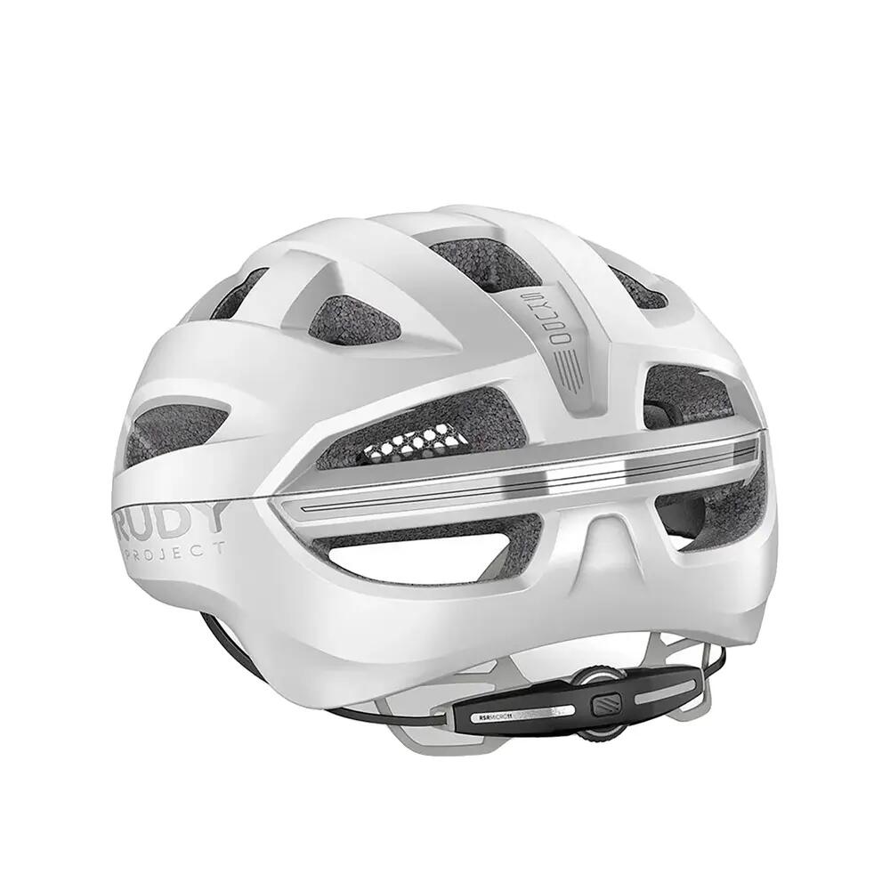 Fahrradhelm Rudy Project Skudo Weiß 4/4