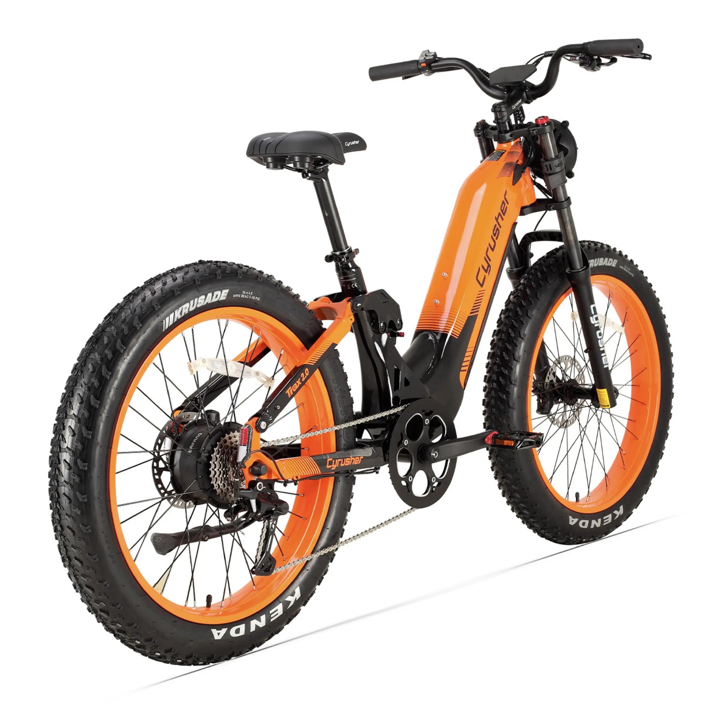 City-E-Bike Cyrusher Trax 2.0 52V 20Ah Akku 120km Reichweite 3/3