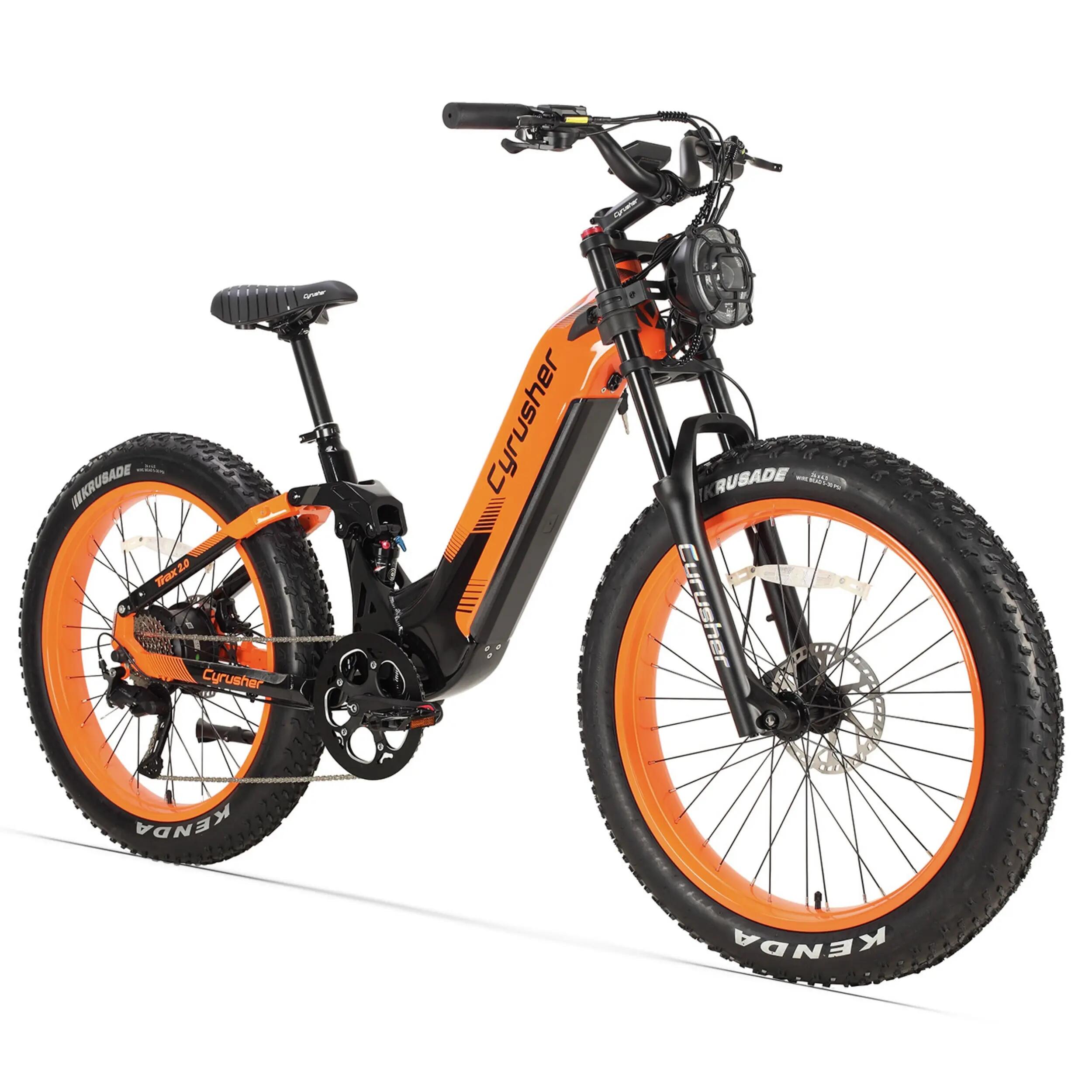 City-E-Bike Cyrusher Trax 2.0 52V 20Ah Akku 120km Reichweite 2/3