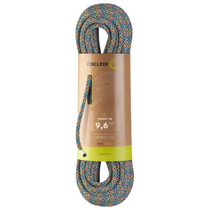 Corde à grimper Edelrid Parrot 2R 9,6 mm 70 m - couleurs assorties