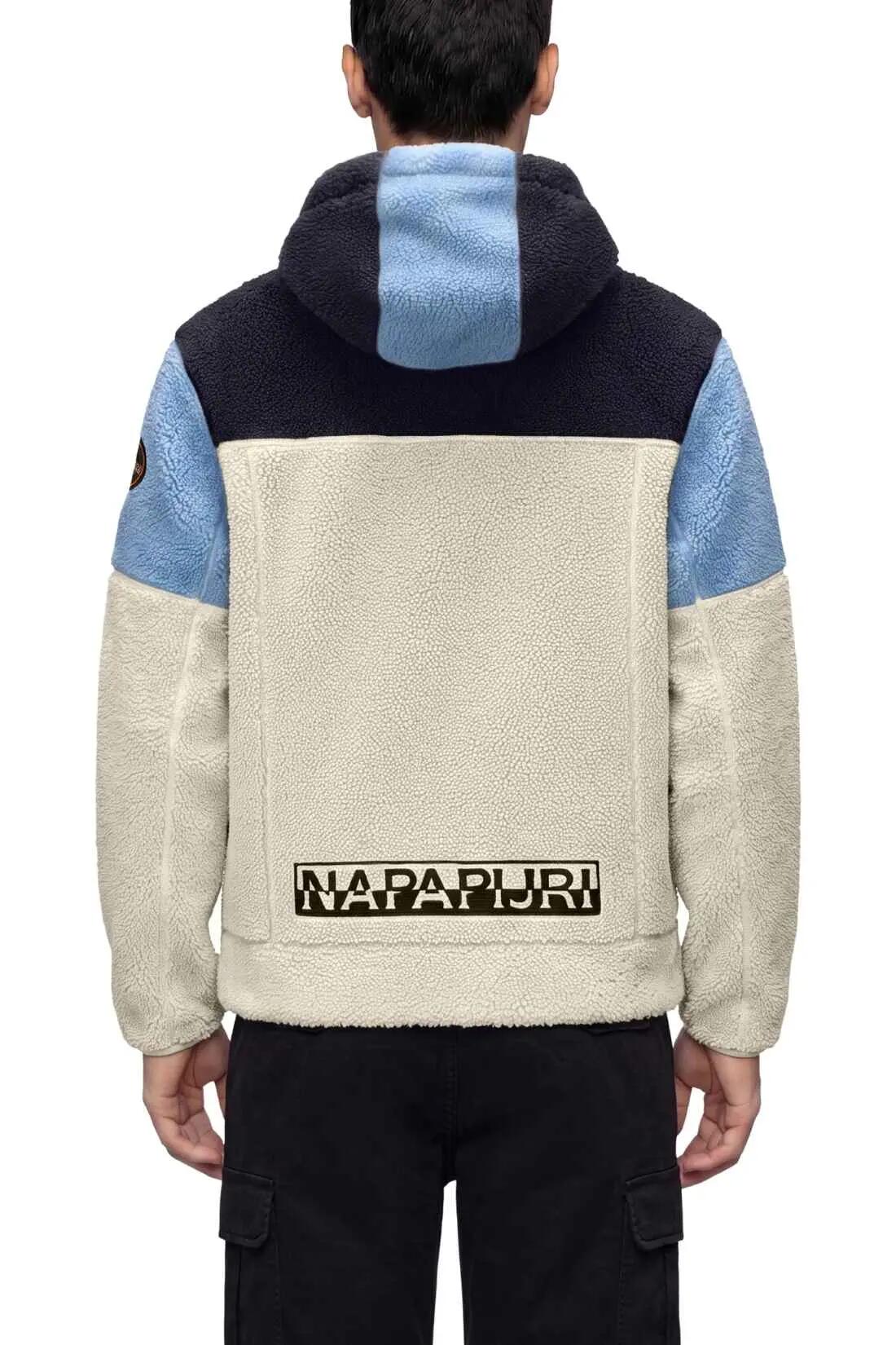 Fleece - sportswear - heren - Taralga - lichtblauw 3/4