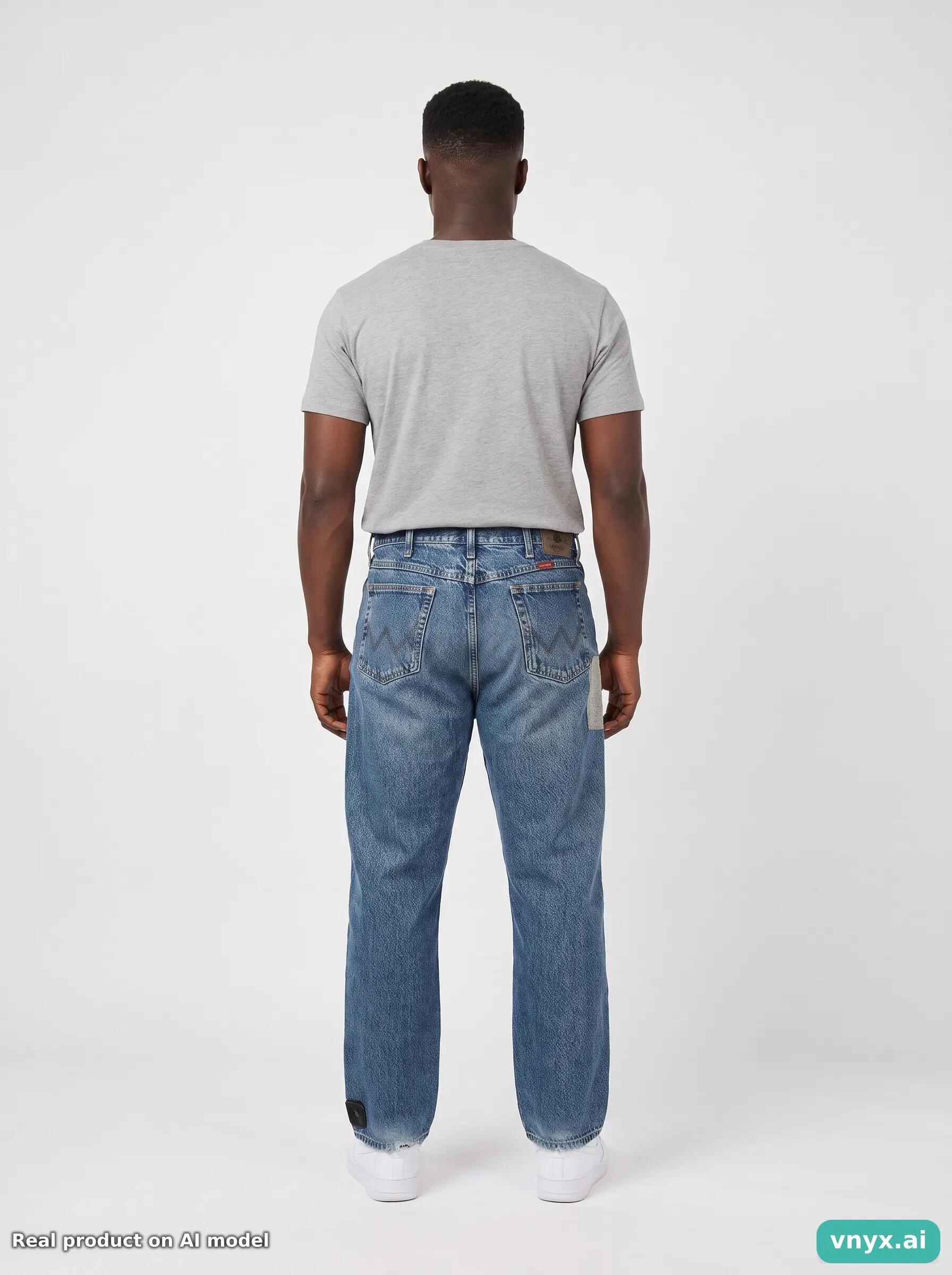 Second Life - Vintage Wrangler Blue Jeans Men 40 L30 4/6