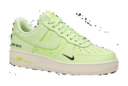 Zapatillas hombre corte bajo Just Do It Nike Air Force 1 Barely Volt