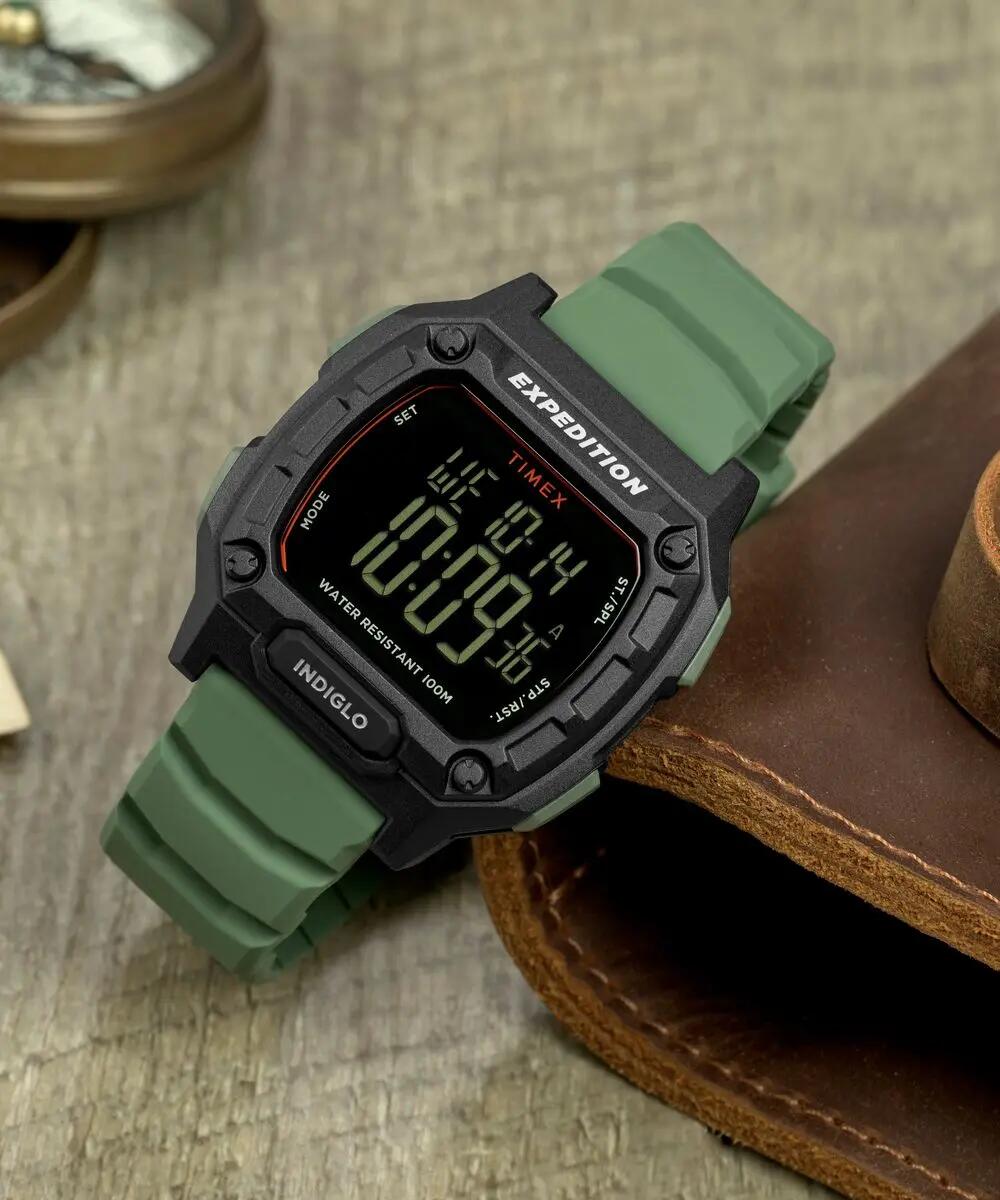 Timex Digital Montre Vert/Noir TW4B34500 5/6