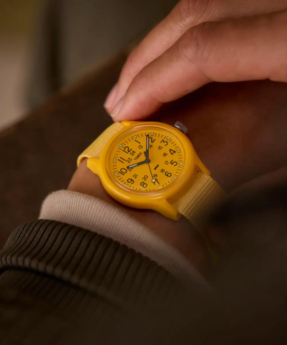 Timex Analogique Montre Jaune/Jaune TW2W91200 6/6