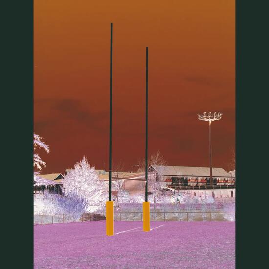 Poteaux de rugby aluminium 8m Sporti