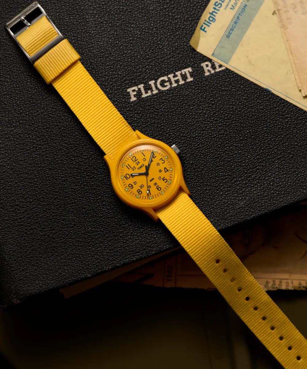 Timex Analogique Montre Jaune/Jaune TW2W91200 5/6