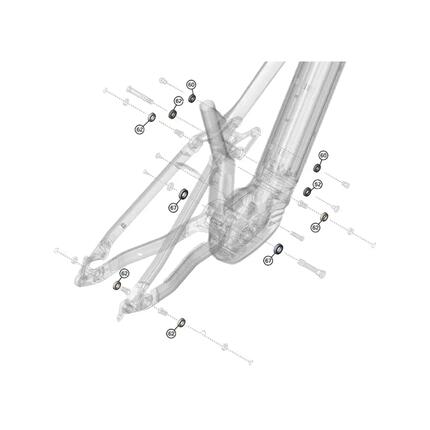 Mountainbike Haibike Gen5 CX AL — lagerkit