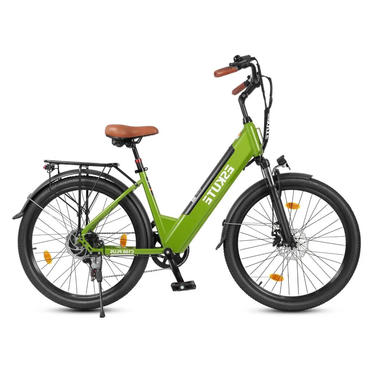 Eskute C100 Plus, 26×2,1 Zoll Reifen, 36V 13Ah Abnehmbarer Akku, E-Bike 2/5