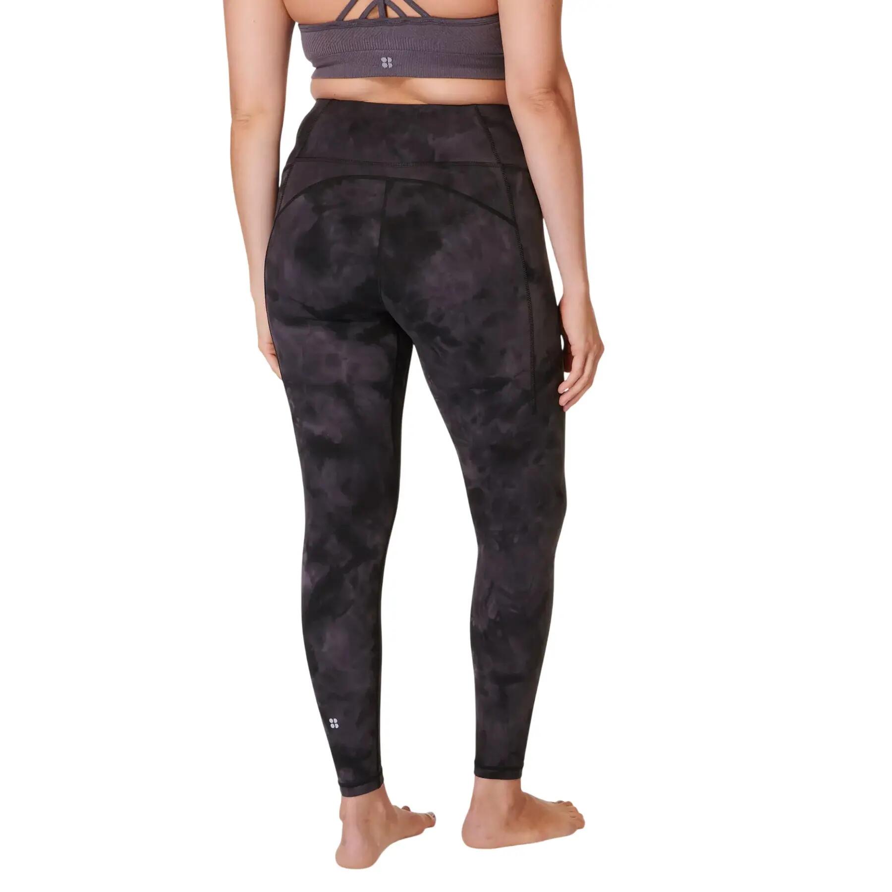 Legging Yoga SUPER SOFT 7/8 Femme (Marron Foncé) 4/5