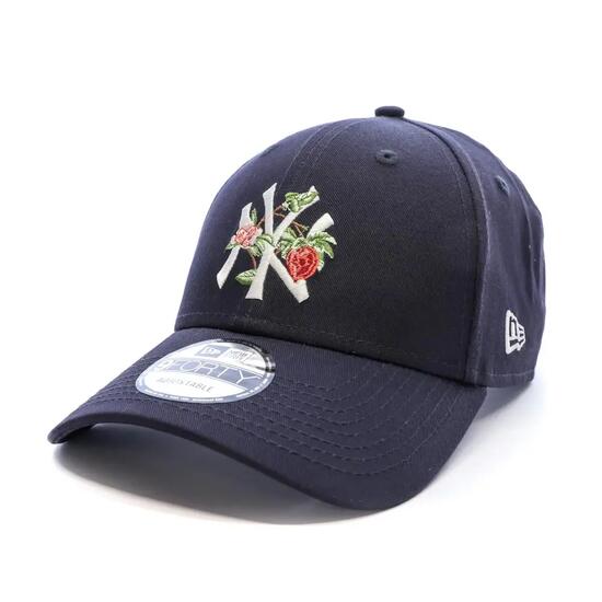 New Era Herren Kappe New York Yankees Marineblau Geblümt