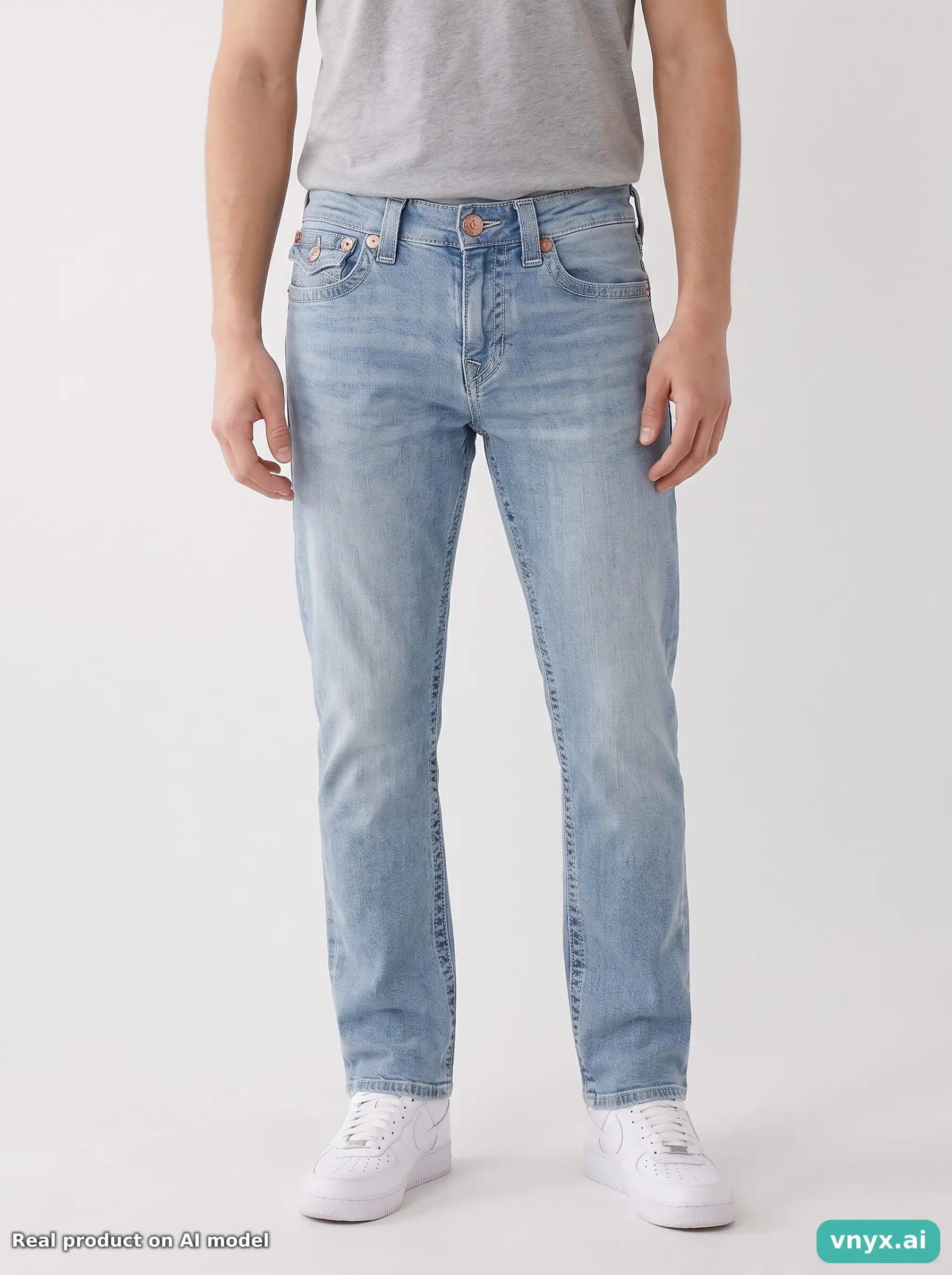 Second Life - Vintage True Religion Light-Wash Jeans Men 29 L25 5/6
