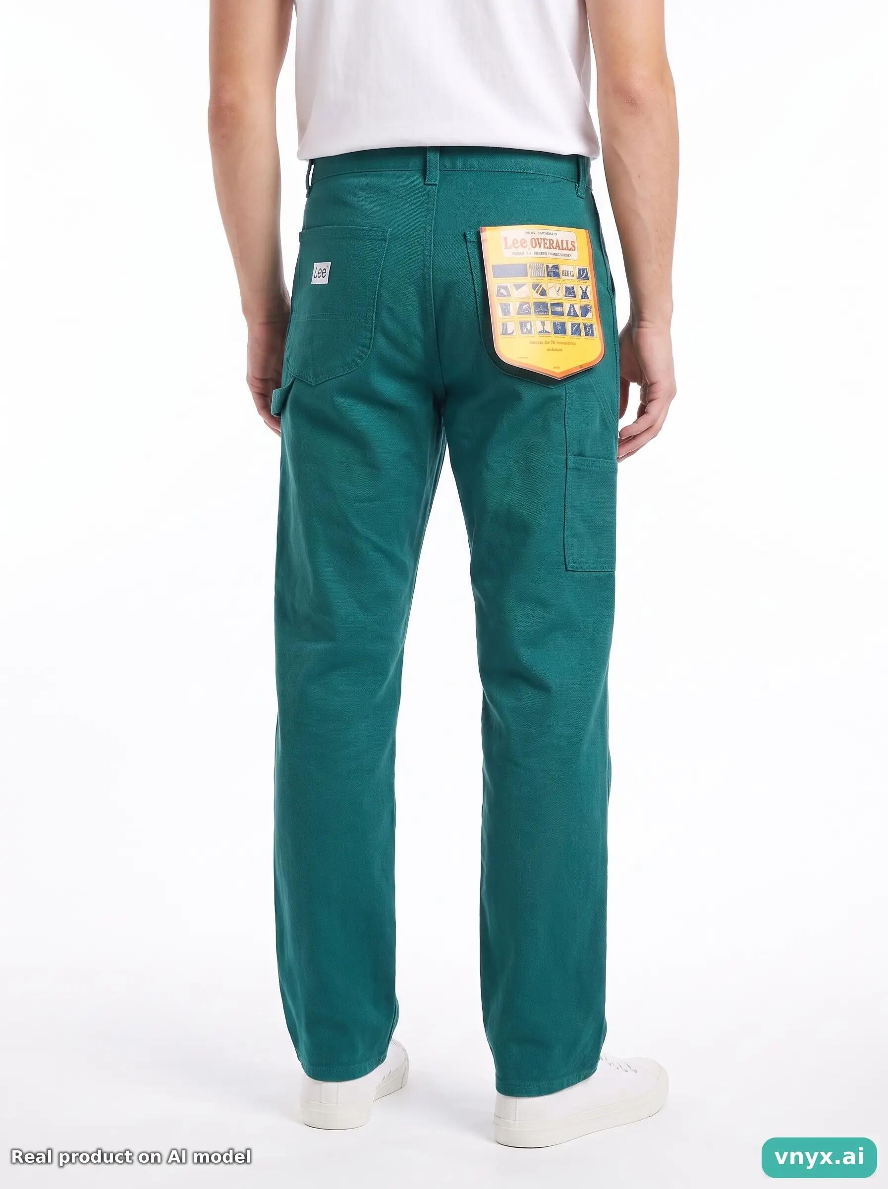 Second Life - Vintage Lee Teal Trousers Men 27 2/6