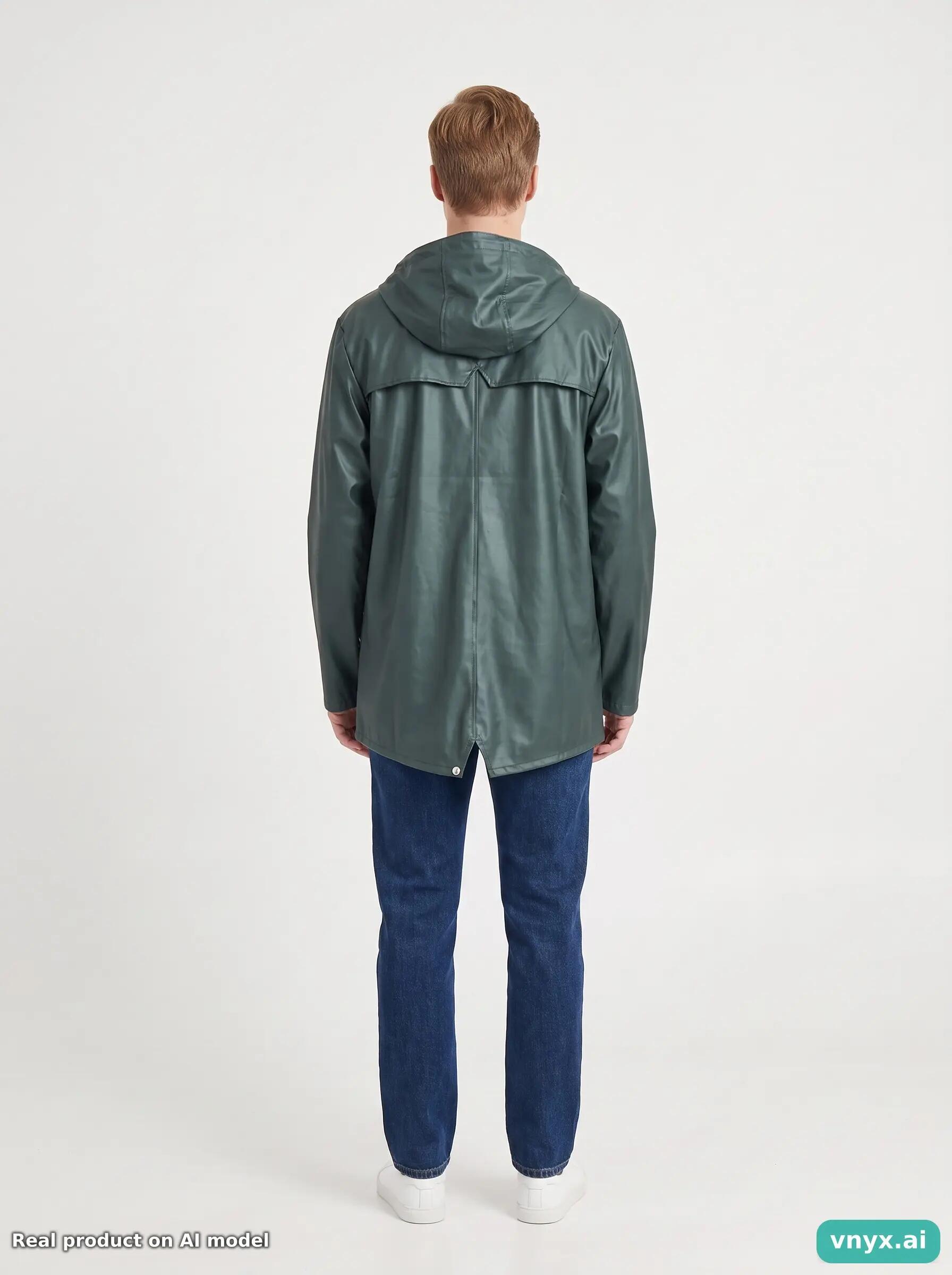 Second Life - Vintage RAINS Dark Green Outdoor Jacket Men L 4/5