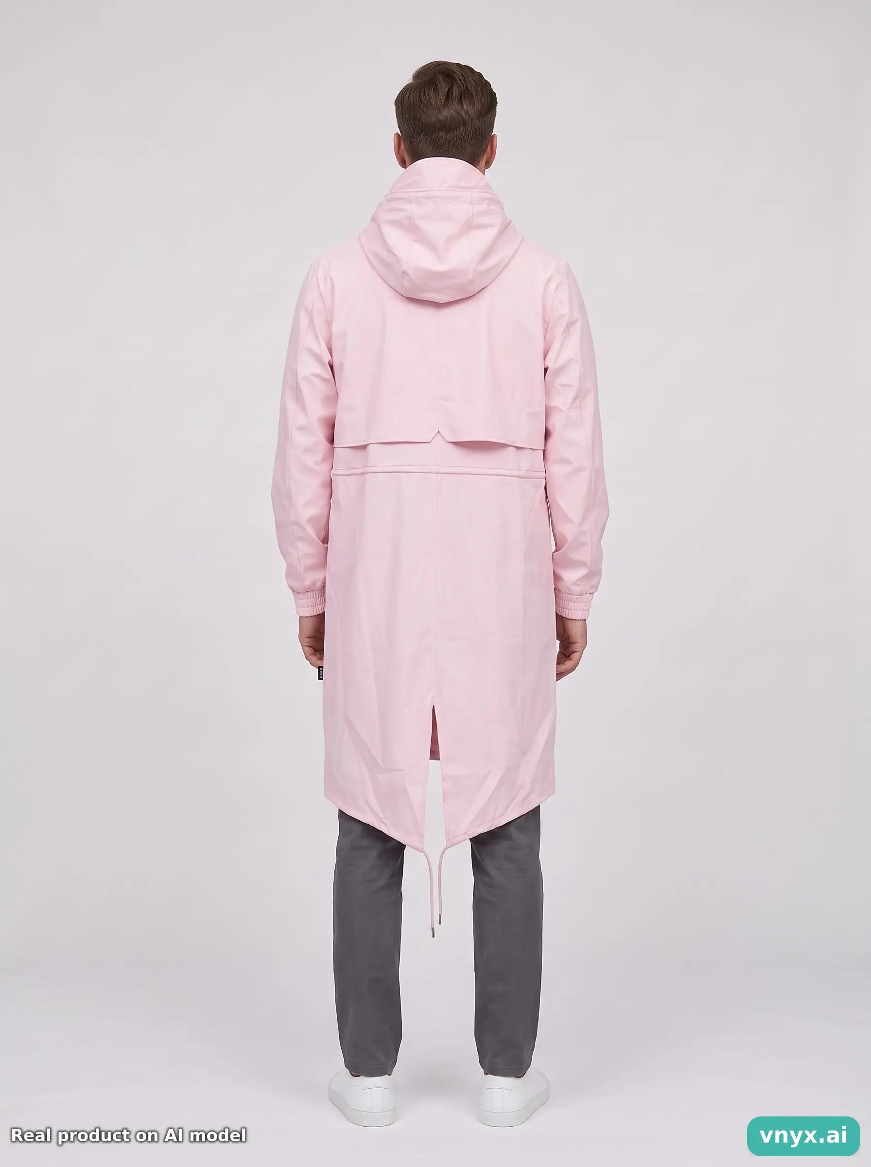 Second Life - Vintage RAINS Pastel Pink Outdoor Jacket Men L 4/5