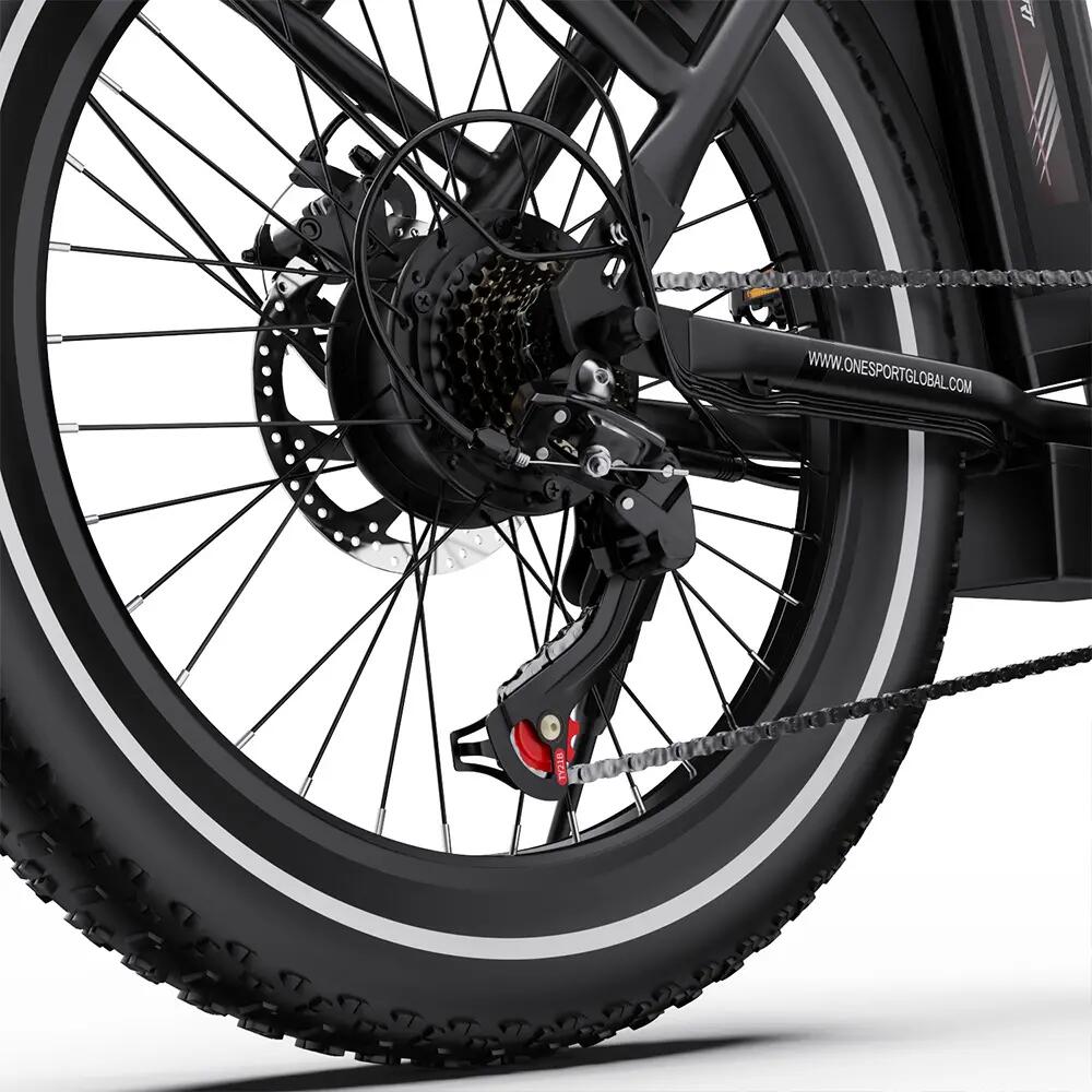 Vélo électrique Onesport OT16-2 20" Moteur 250W 7 vitesses 10/15